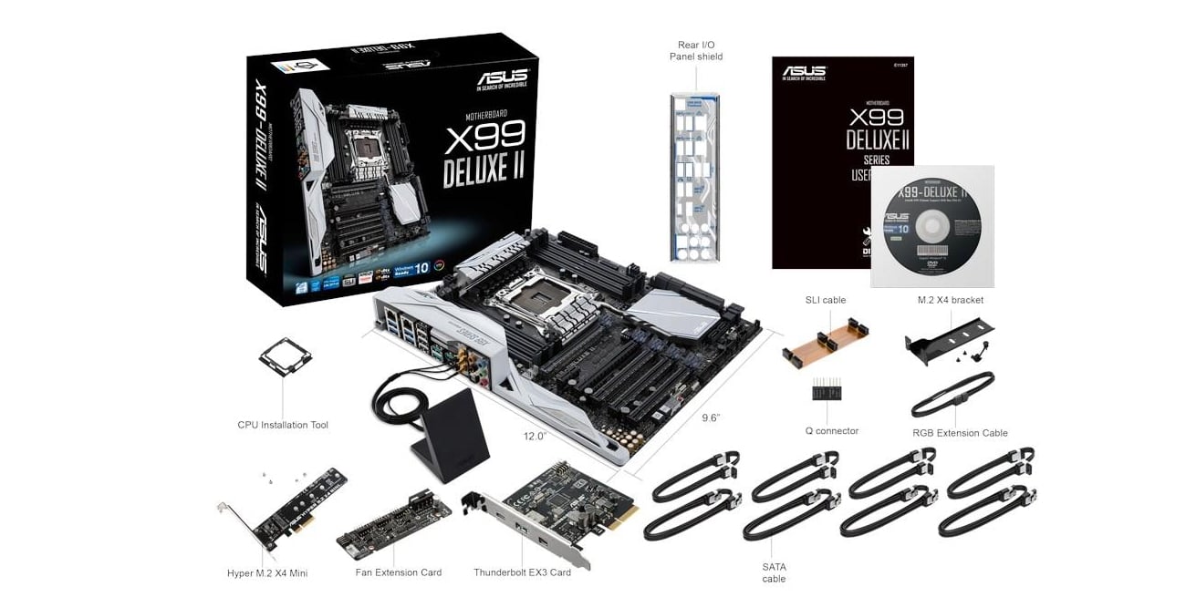 ASUS X99-DELUXE II (5xPCI-E DDR4) - Sklep komputerowy - x-kom.pl